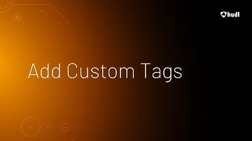 Add Custom Tags