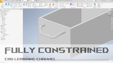 3D Sketch Intersection Curve and Sweep - Autodesk Inventor 2025