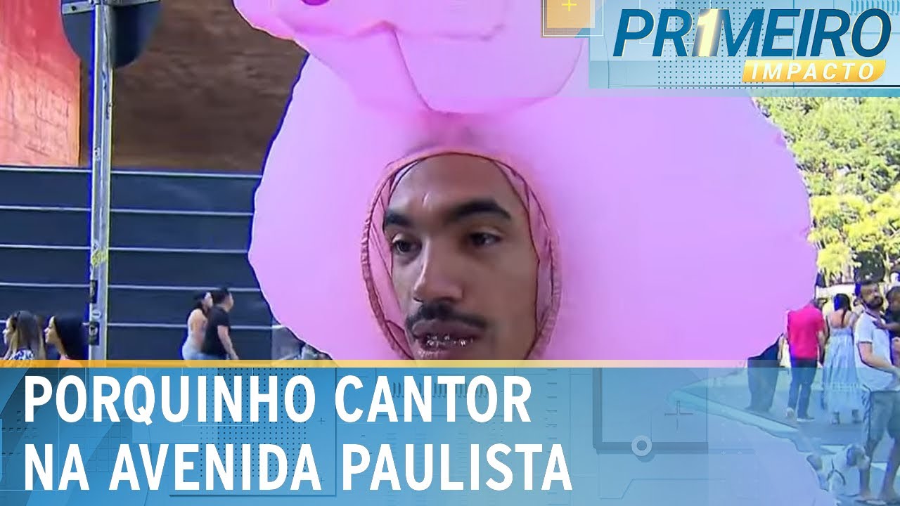 Avenida mais famosa de SP vira palco para artistas de rua | Primeiro Impacto (23/04/24)