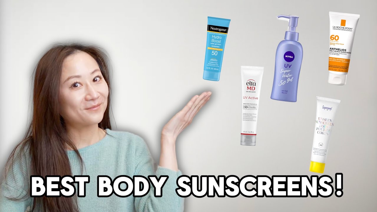 Body Sunscreens That Don’t Feel Gross | Derm’s top picks | Dr. Jenny Liu