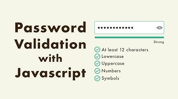 Introduction to JavaScript  Toggle Password Visibility  JavaScript Tutorial