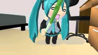 パキパキさんのうた / Pakipaki-san Song【初音ミク / MMD】