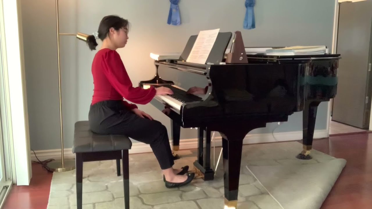 Sandra Pan - age 16 - The Girl with the Flaxen Hair by Debussy. Colibri 2021.