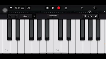 •Tutorial how to play Despacito in Garageband app •(in easy way) #song #despacito#easytutorial