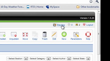 Joomla!™ 1.5: Creating and Uncategorized Article and Menu Items