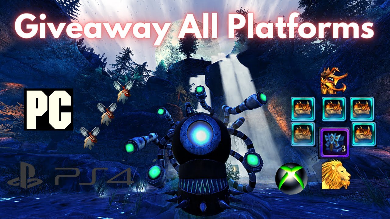 CLOSED Giveaway Christmas PC PS4 XBOX Beholder Tanks Packs Mythics Journals  For Ashmina