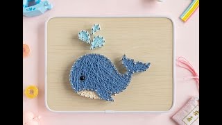 BAZIMA DIY STRING ART——Whale