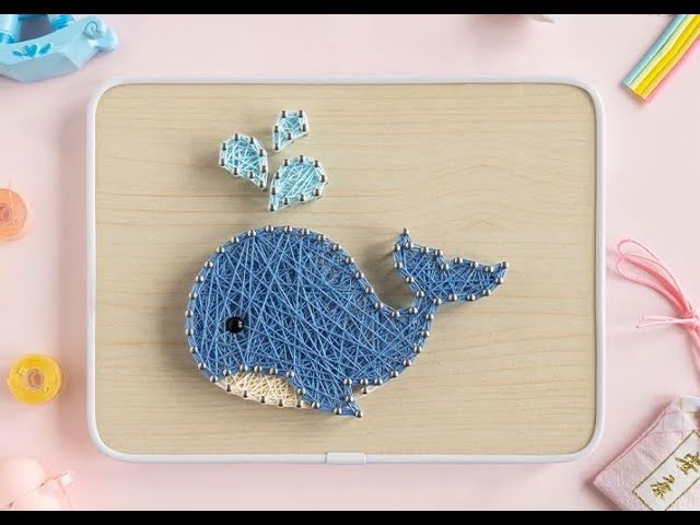 BAZIMA DIY STRING ART——Whale 