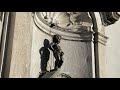 TRAVEL BRUSSELS, Belgium MANNEKEN PIS city walks. Famous Peeing Boy Statue 😂| Bruxelles Belgique