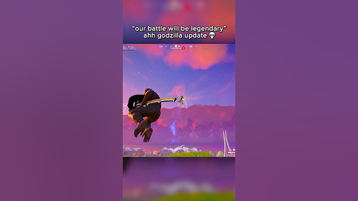 GODZILLA VS KONG FORTNITE TRAILER