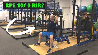 RPE/ RIR Explained! Profile