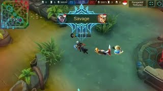 Detik detik alucard Savage WOOW!!