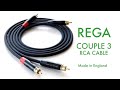 Межблочный кабель 2 x RCA папа - 2 x RCA папа Rega Couple 3, 2 м