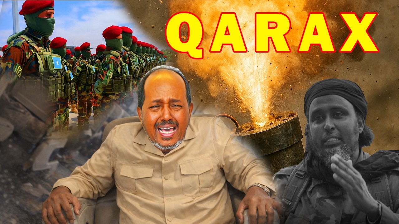 DEG DEG XASAN SH oo Qarax ka badbaaday, Villa Somaliya oo shirqool halis ah..