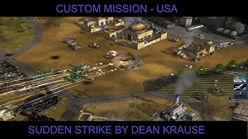 (Mission Sudden Strike) - Command & Conquer Generals-Zero Hour. Custom Mission USA