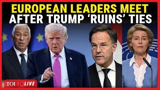 LIVE | European Leaders Send Huge Message Of Unity After Trump’s U-turn On Greenland Tariffs