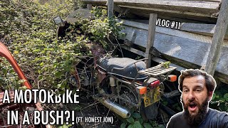 A Motorbike In A Bush?! (ft. Honest Jon) | Vlog #11