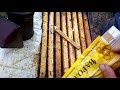 обработка пчел от клеща ставим пластини