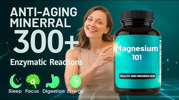 Magnesium 101: het nummer 1 anti-verouderingsmineraal voor diepe slaap en energie