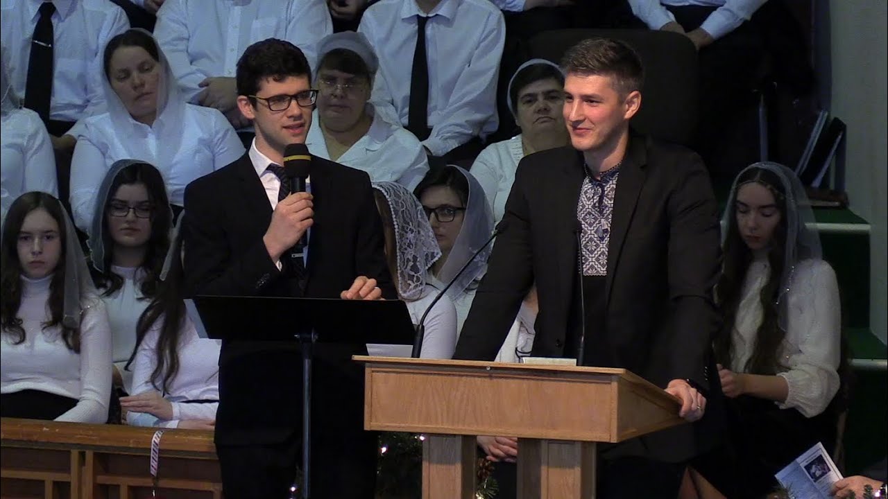 Проповедь "Значение Рождества". Давид Ульянчук, ц Вифлеем, г. Спокен.