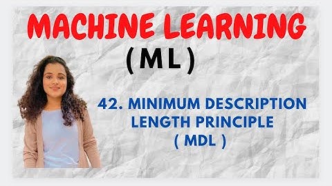 #42 Minimum Description Length Principle |ML|