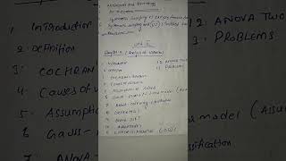 degree 4th semester paper IV ( STATISTICS ) (sampling techniques and design of experiments) 1 to 5 U
