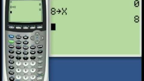 tiSkills.com - Ti-84 Graphing Calculator Tutorial - Store Function
