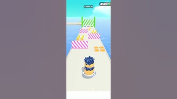 PANCAKE 🥞🍰 RUN Game All Levels Walkthrough iOS Android Gameplay Relax Game Max Levels pk48 #shorts