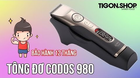 Tông đơ Codos CHC - 980