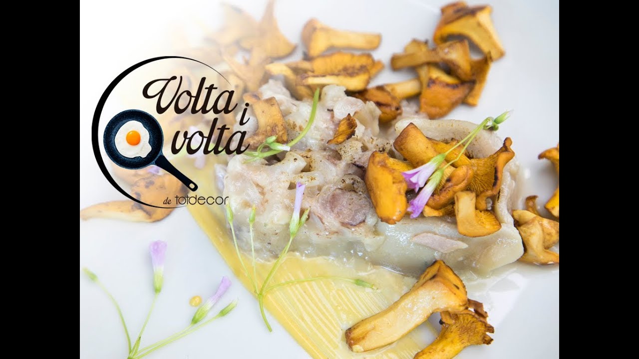 Peus de Porc amb rossinyols per Roger Sánchez del restaurant ATN Restaurant