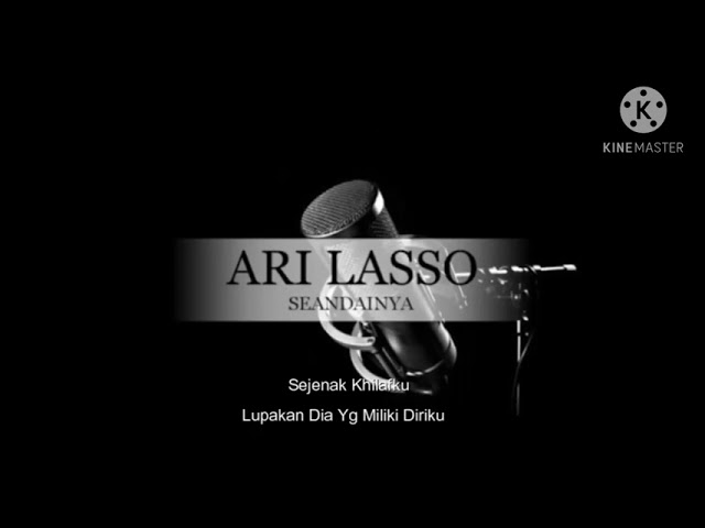 Ari Lasso - Seandainya (karaoke) class=