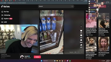 xQc Dies Laughing at A Broken Vending Machine