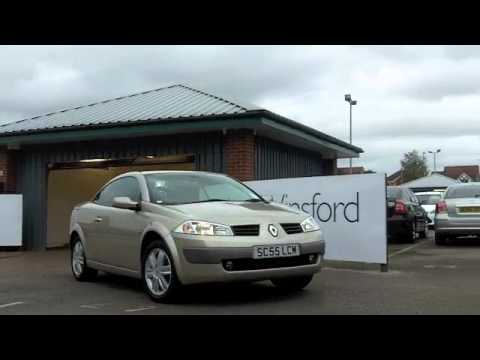 Used Renault Megane Coupe Cabriolet 06 1 6 Vvt Dynamique 2dr Euro 4 Sc55lcm Youtube