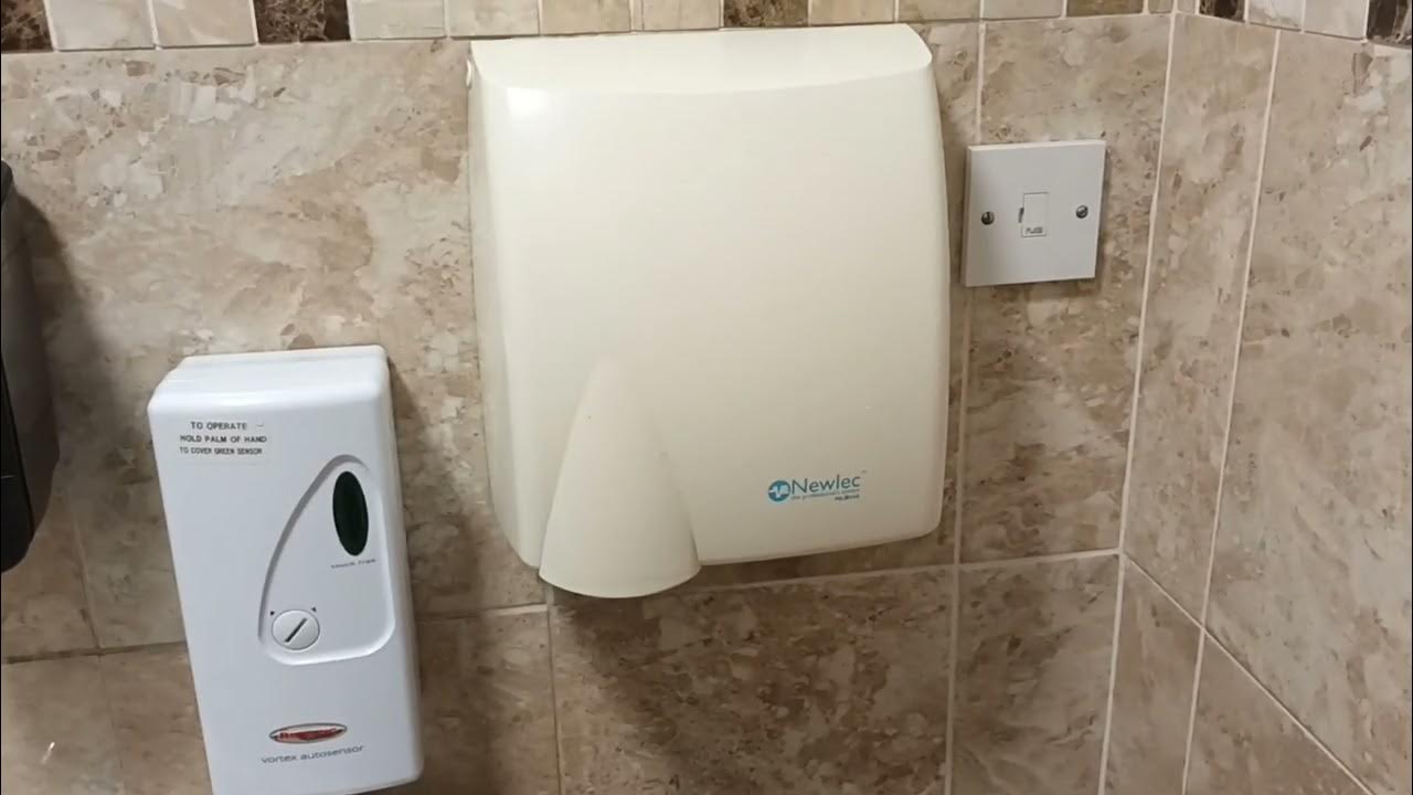 Anda (Newlec) Hand Dryer at Arcadia Gardening Centre, Outside