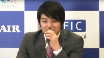 冬ソナのパク・ヨンハが来日記者会見／映画『作戦 THE SCAM』