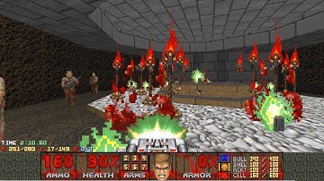 Doom 2, Project Unity, Map 25 Graveyard (NM100S) - 2:16.63