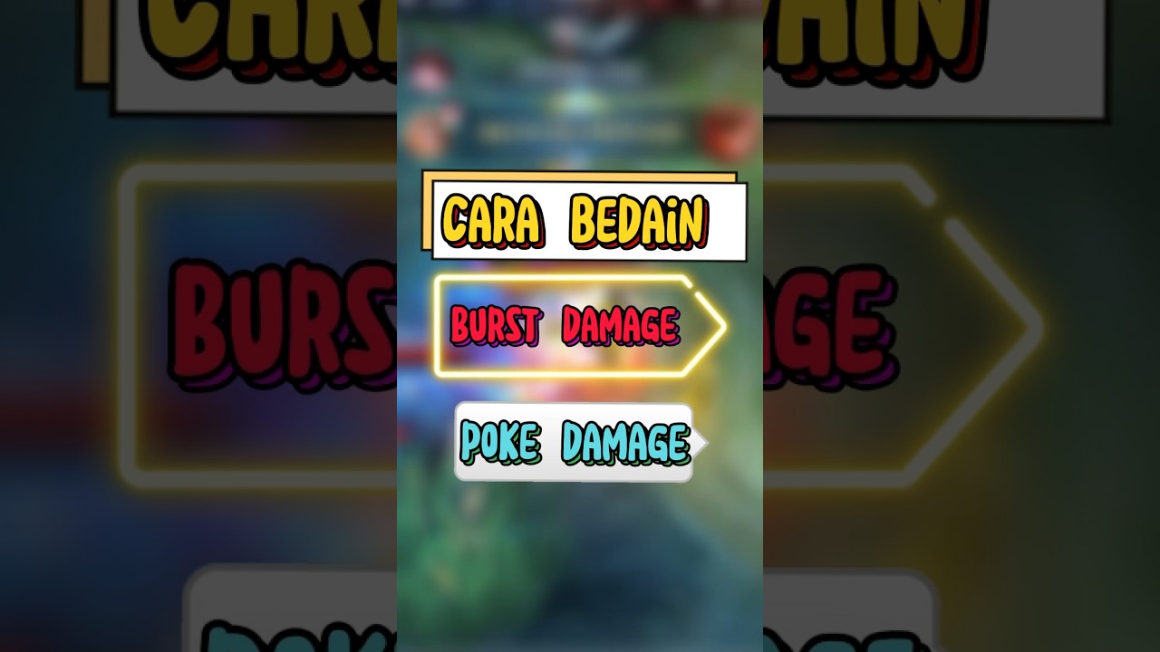 Mage burst dan mage poke 