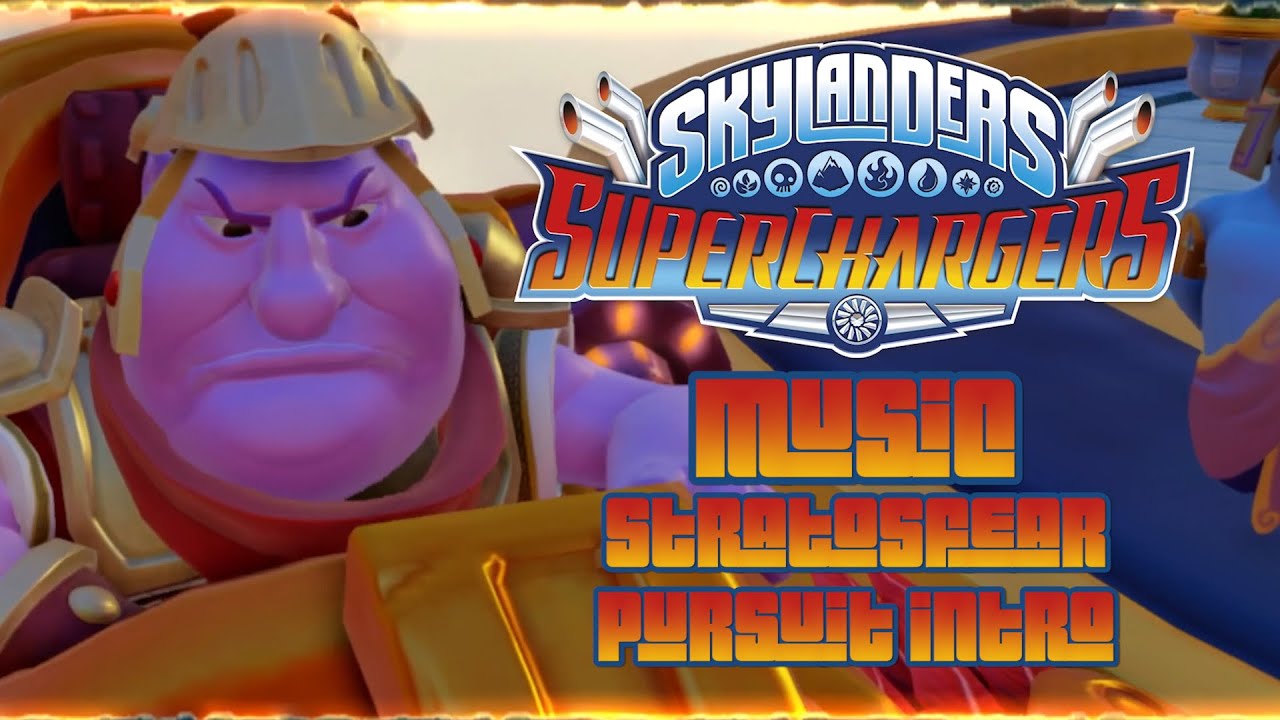 Stratosfear Pursuit Intro Skylanders Superchargers Music YouTube