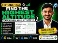 LeetCode 1732: Find the Highest Altitude Explained in C++ | Step-by-Step