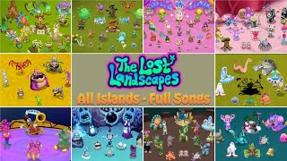 The Lost Landscapes  All Islands, All Songs (4K) | My Singing Monsters my Fanmade