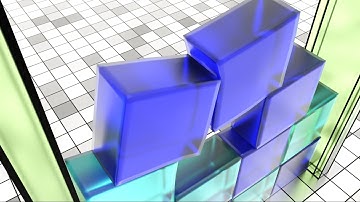 Only one type of block - Softbody Tetris with ㅁ Block