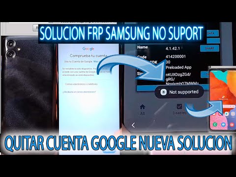 NUEVO METODO FRP SAMSUNG A04 A04s A04e QUITAR CUENTA GOOGLE FUNCIONAL PARA TODA SEGURIDAD SAMFIRM