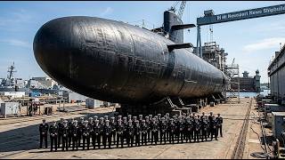 Inside the $3.45 Billion USS Massachusetts submarine Engineered to Make ZERO Noise!