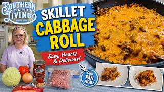Skillet Cabbage Roll     Delicious One Pan Meal