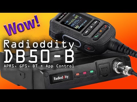 Radioddity DB50 B Dual Band GPS APRS And App Controlled Mobile Radio A Real Game Changer