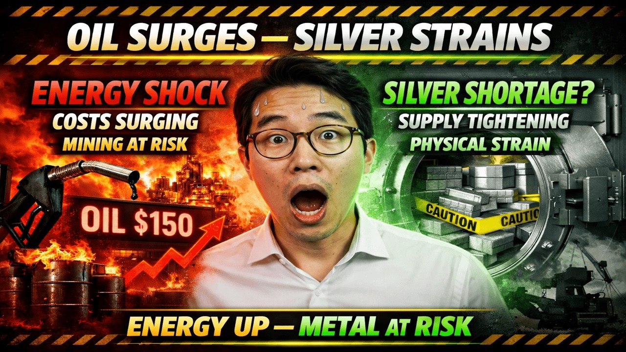 Oil Price Surge and Silver Shortage — What Investors Must Know