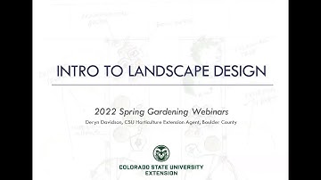 Introduction to Landscape Design