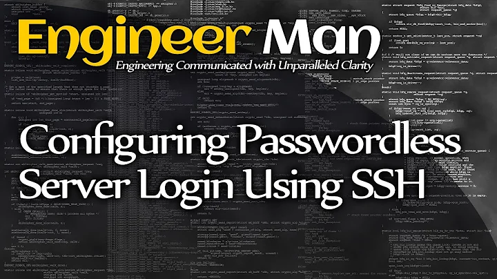 Configuring Passwordless Server Login Using SSH