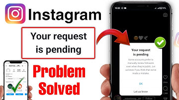 Your request is pending instagram | How to fix your request is pending on instagram 2024
