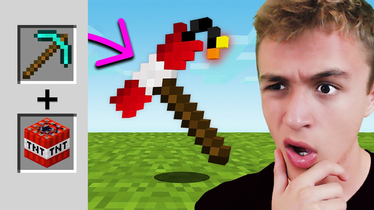 Minecraft, ali možes da SPAJAŠ stvari..